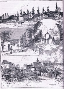 Waterloo uitzichten door Joseph Holland Tringham
