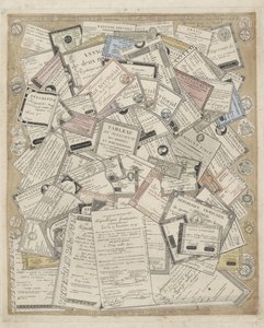 Frans papiergeld door Joseph Hunin