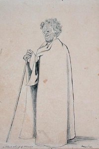 Een blinde leider van Otawao, ca. 1844