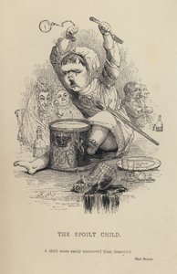 Kenny Meadows: Het verwende kind (gravure) door Joseph Kenny (after) Meadows
