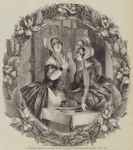 Oude Engelse gebruiken, Saint Faiths Day, liefdesbetoveringen
