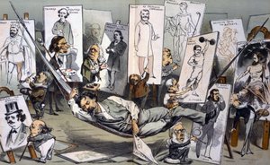 Een midzomerdagdroom door Joseph Ferdinand Keppler 1838-1894