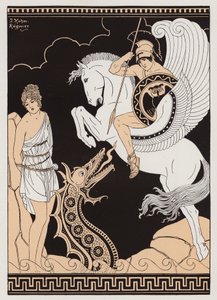 Perseus en Andromeda door Joseph Kuhn Regnier