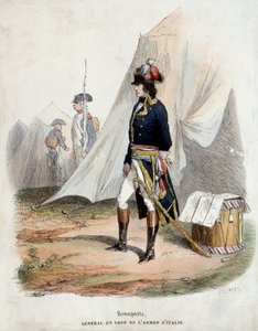 Portret van Bonaparte, opperbevelhebber van het leger van Italië