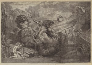 Apollo doodt de Python door Joseph Mallord William Turner