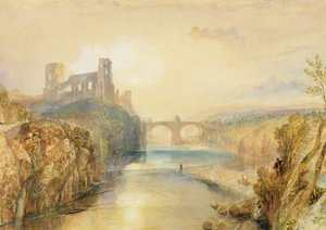 Barnard Castle door Joseph Mallord William Turner