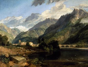 Bonneville, Savoye door Joseph Mallord William Turner