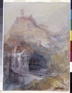 Cochem aan de Moezel door Joseph Mallord William Turner