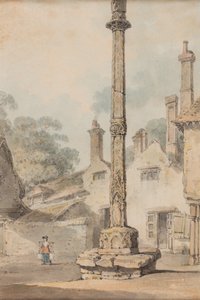 Country Cross door Joseph Mallord William Turner