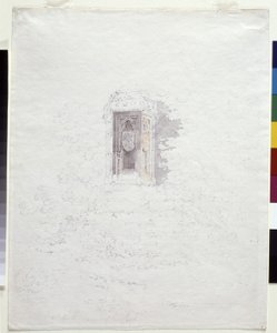 Kruis bij de ingang van Hereford door Joseph Mallord William Turner