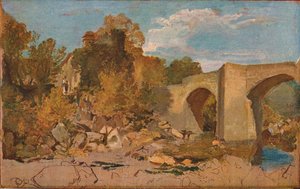 Devonshire Brug met Cottage, 1813