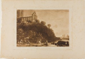 Dumblain Abbey, plaat 56 uit Liber Studiorum