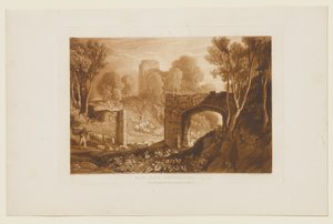 Oostpoort, Winchelsea, Sussex door Joseph Mallord William Turner