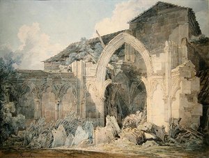 Hereford Kathedraal door Joseph Mallord William Turner