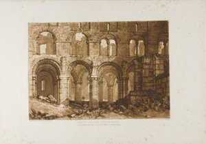 Holy Island Kathedraal, plaat 11 uit Liber Studiorum