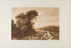 Isis, plaat 68 uit Liber Studiorum door Joseph Mallord William Turner