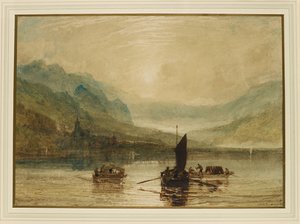 Meer van Brienz, maanlicht