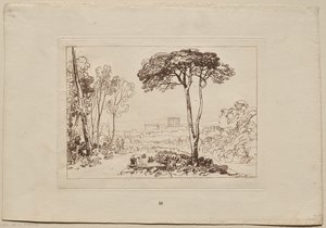 Scène in de Campagna door Joseph Mallord William Turner