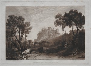 Liber Studiorum: Het kasteel boven de weiden