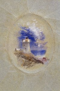 Lowestoffe Vuurtoren, c.1827