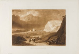 Martello-torens bij Bexhill, Sussex door Joseph Mallord William Turner