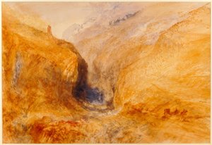 Bergachtig Landschap door Joseph Mallord William Turner