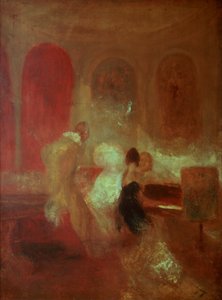 Muziekfeest, East Cowes Castle, Isle of Wight, 1835