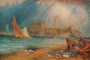 Pembroke Castle, Wales, ca. 1829 door Joseph Mallord William Turner
