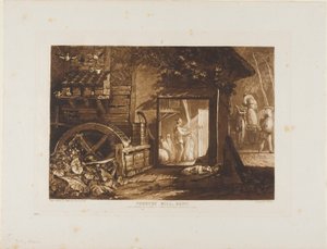 Pembury Mill, Kent, plaat 12 uit Liber Studiorum door Joseph Mallord William Turner