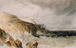 Plymouth Citadel, een storm, 1815 door Joseph Mallord William Turner