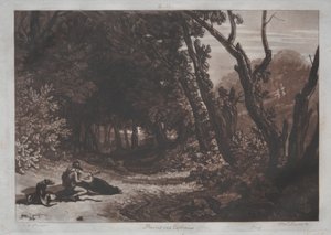 Procris en Cephalus door Joseph Mallord William Turner