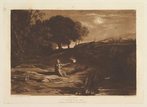 Rispah, 2e Boek van Samuel, Hoofdstuk 21 Liber Studiorum, deel IX, plaat 46, 23 april 1812 door Joseph Mallord William Turner