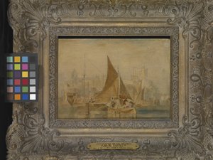 Rochester aan de Medway door Joseph Mallord William Turner