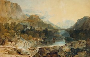 Rosthwaite Brug, Borrowdale, ca. 1802