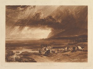 Solway Moss, uit Liber Studiorum door Joseph Mallord William Turner