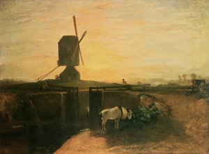 Southall Molen, 1810 door Joseph Mallord William Turner