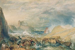 Tantallon Castle door Joseph Mallord William Turner