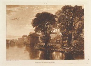 De alcove, Isleworth Liber Studiorum, deel XIII, plaat 63, 1 januari 1819