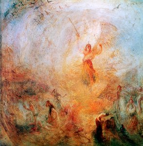 De engel staande in de zon, 1846
