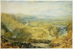 De Bocht van Lune, kijkend naar Hornby Castle door Joseph Mallord William Turner