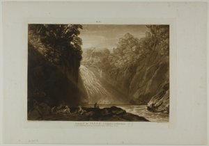 De Val van de Clyde, plaat 18 uit Liber Studiorum