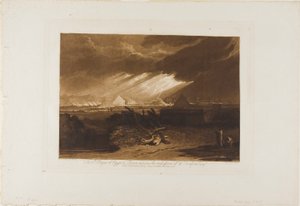 De Vijfde Plaag van Egypte, plaat 16 uit Liber Studiorum