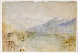 Het meer van Thun, ca. 1844