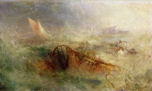 De Storm door Joseph Mallord William Turner