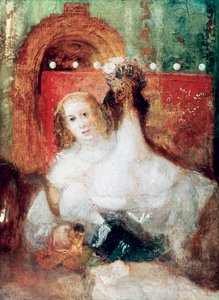 Twee vrouwen met een brief, ca. 1830 door Joseph Mallord William Turner