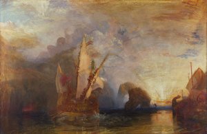 Odysseus bespot Polyphemus door Joseph Mallord William Turner