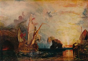 Ulysses bespot Polyphemus - Odyssee van Homerus, 1829, 1911