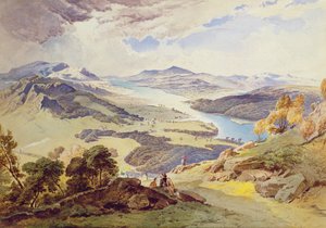 Windermere vanaf Ormot Head door Joseph Mallord William Turner