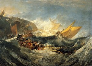 Wrak van een transportschip