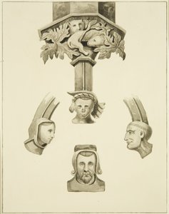 Kraagstenen in de St Mark